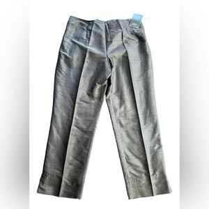 Zalya NEW Black Silk Lined Dress Pants Size 14